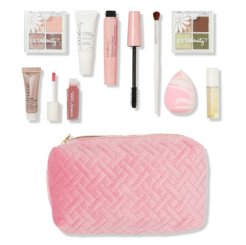 ULTA BEAUTY 10 PIECE COSMETIC KIT.